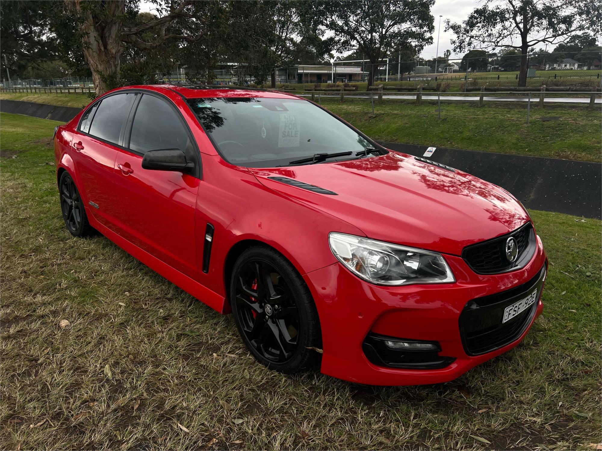 2017 HOLDEN COMMODORE 4D SEDAN SS-V REDLINE VF II MY17